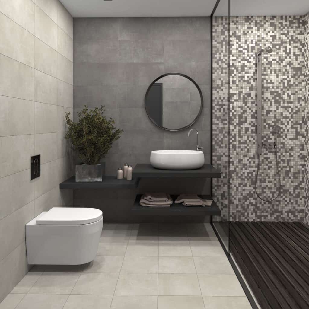 badkamer ideeen met mozaiek - nelemans wooninspiratie